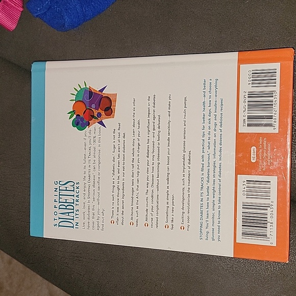 (J23) Stopping Diabetes in its tracks hardback book - Picture 2 of 3